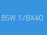 BSW 1/8X40